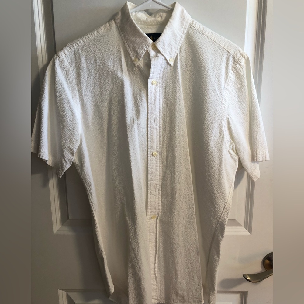 Men’s polo Ralph Lauren button up short sleeve shirt